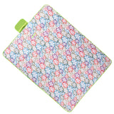 145/200 Picnic Blanket Outdoor Blanket with Large Size Waterproof Sandproof Portable for Camping and TravelingFloral - Side View