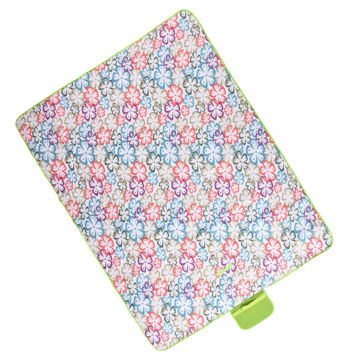 145/200 Picnic Blanket Outdoor Blanket with Large Size Waterproof Sandproof Portable for Camping and TravelingFloral