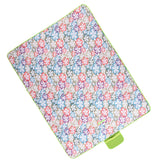 145/200 Picnic Blanket Outdoor Blanket with Large Size Waterproof Sandproof Portable for Camping and TravelingFloral - 45-Degree Angle