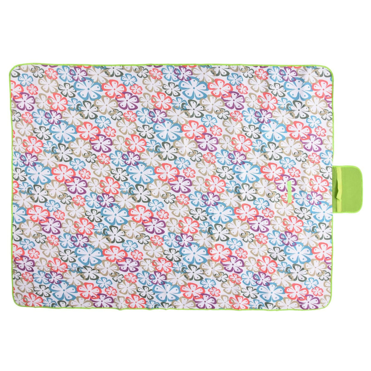 145/200 Picnic Blanket Outdoor Blanket with Large Size Waterproof Sandproof Portable for Camping and TravelingFloral