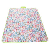 145/200 Picnic Blanket Outdoor Blanket with Large Size Waterproof Sandproof Portable for Camping and TravelingFloral - Extra Image