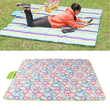 145/200 Picnic Blanket Outdoor Blanket with Large Size Waterproof Sandproof Portable for Camping and TravelingFloral - Extra Image