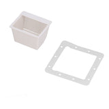 1.5in Skimmer Kit for Above Ground Swimming Pool Sewage Device Swimming Pool Cleaning Skimmer Equipment - Front View