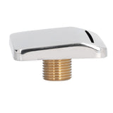 G1/2 Male Thread SPA Bathtub Faucet Stainless Steel Waterfall Spout Water Outlet Bathroom Accessory