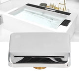 G1/2 Male Thread SPA Bathtub Faucet Stainless Steel Waterfall Spout Water Outlet Bathroom Accessory