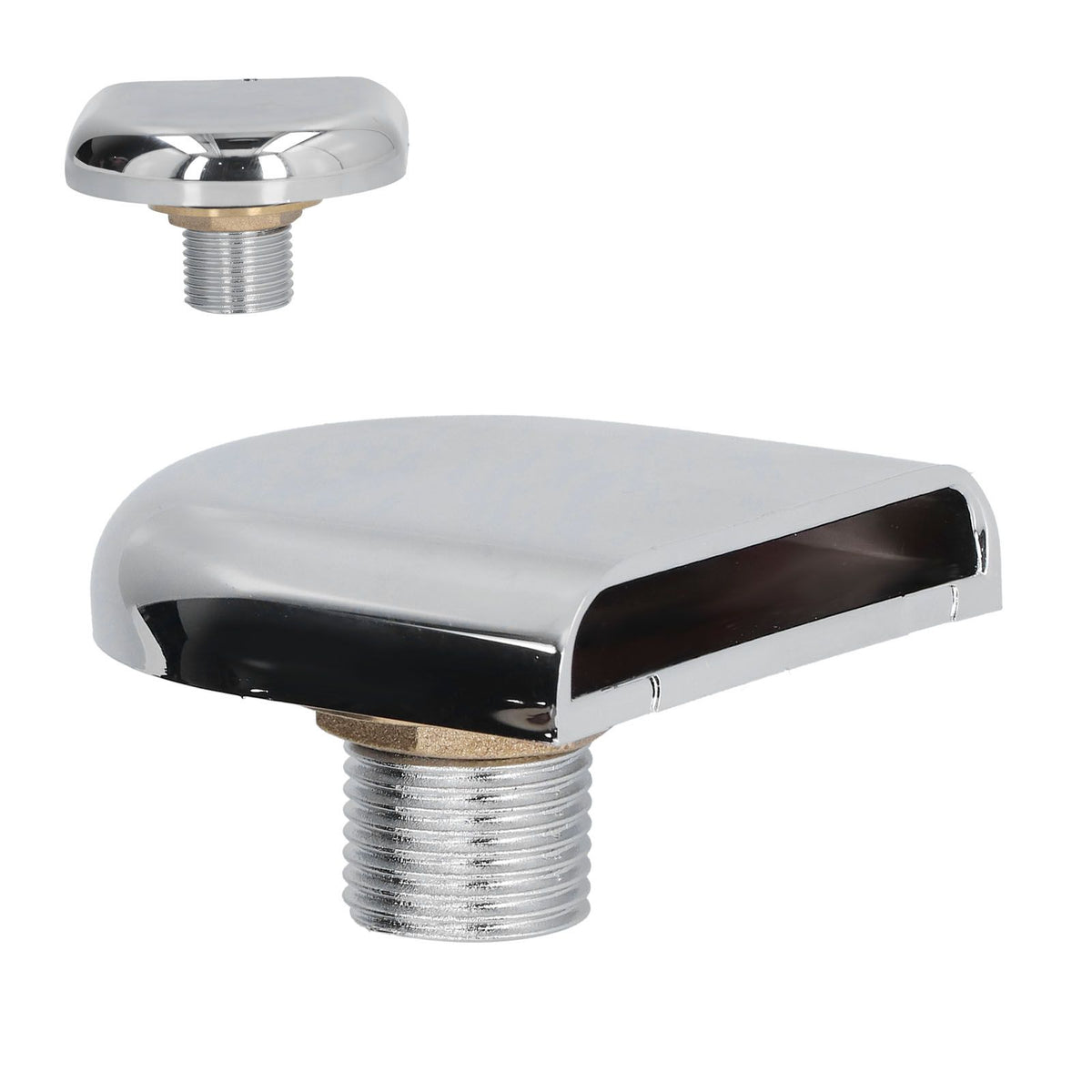G1/2 Male Thread Waterfall Faucet Outlet Shower Nozzle for SPA Pool Shower Room Massage Bathtub Accessories