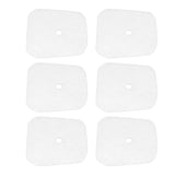 6PCS Air Filter Cotton Replacement Fit for Mantis 7222 7222E 7222M 7225 7230 7234 7240 7920 7924