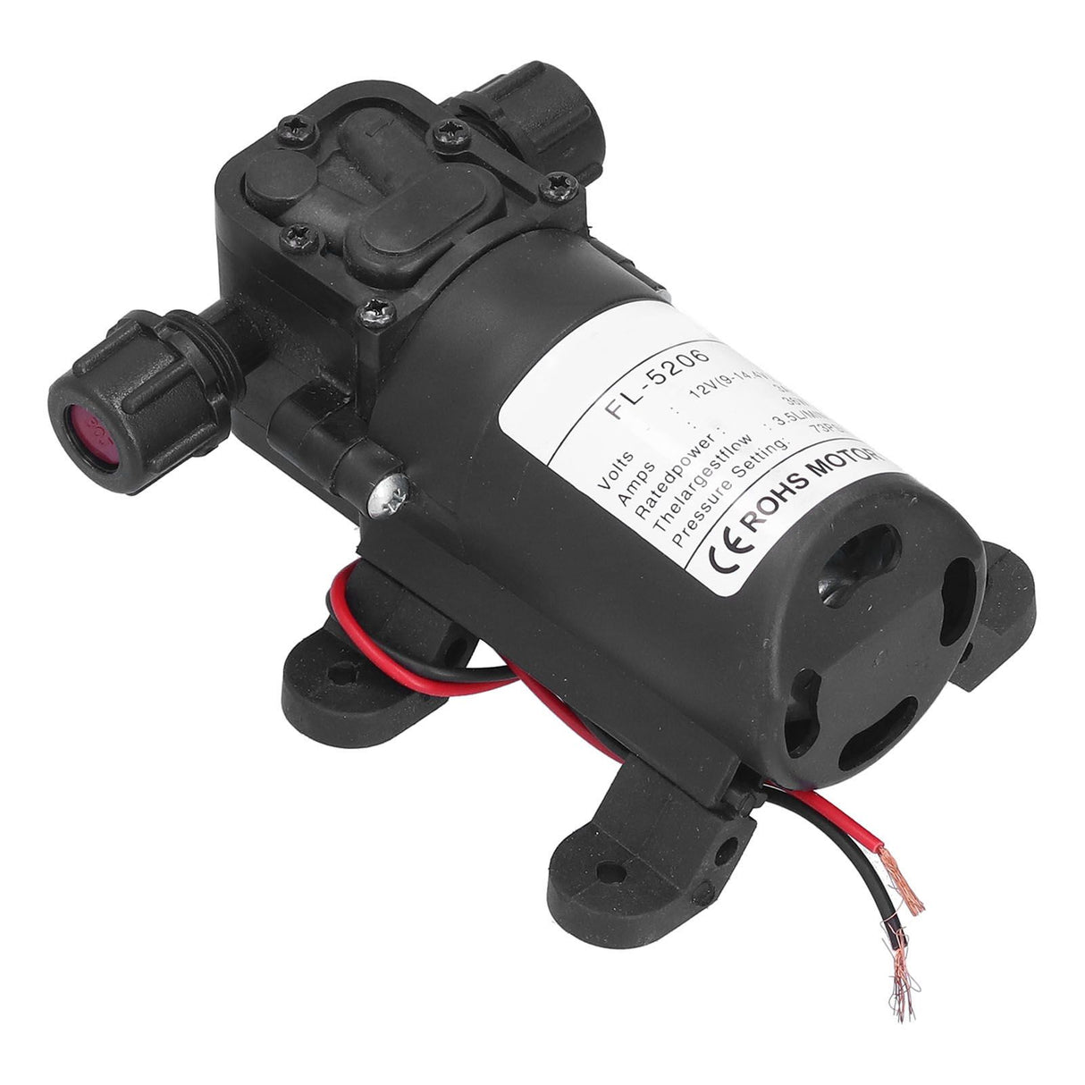 12V 36W Diaphragm Pump Double Thread Mini High Pressure DC Water Pump for Agricultural Sprayer