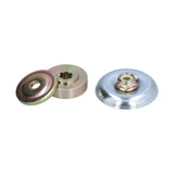 Thrust Plate Guard Washer Thrust Washer Rider Plate Lock Nut Trimmer Head Adapter Kit - Close-Up Angle