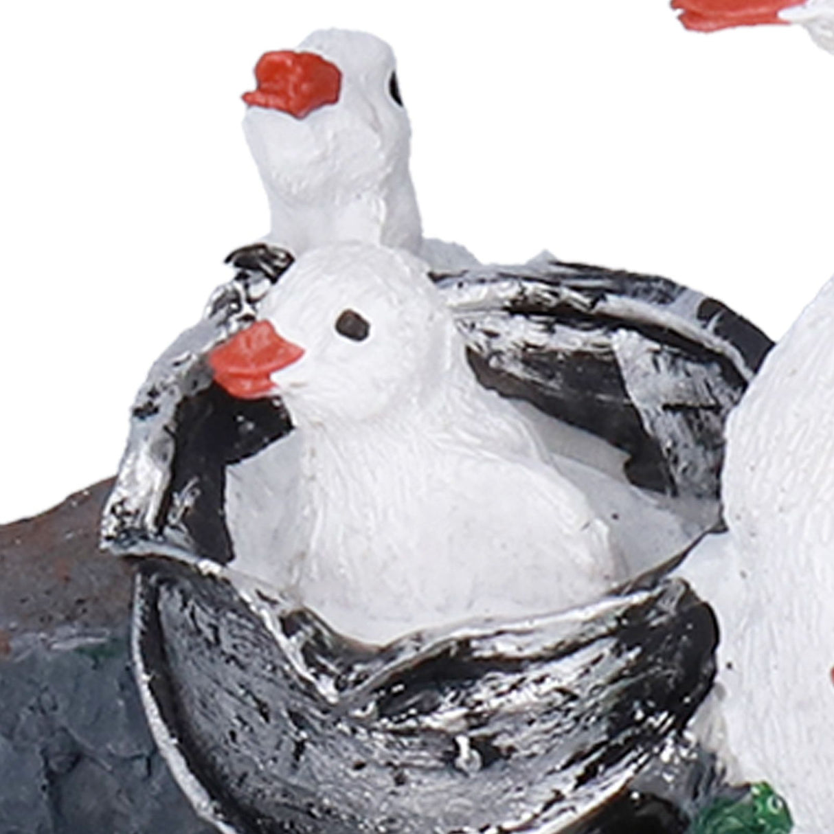 Garden Duck Family Statue Originality Resin Sculpture Ornament Decoration for Yard Patio Fountain Garden