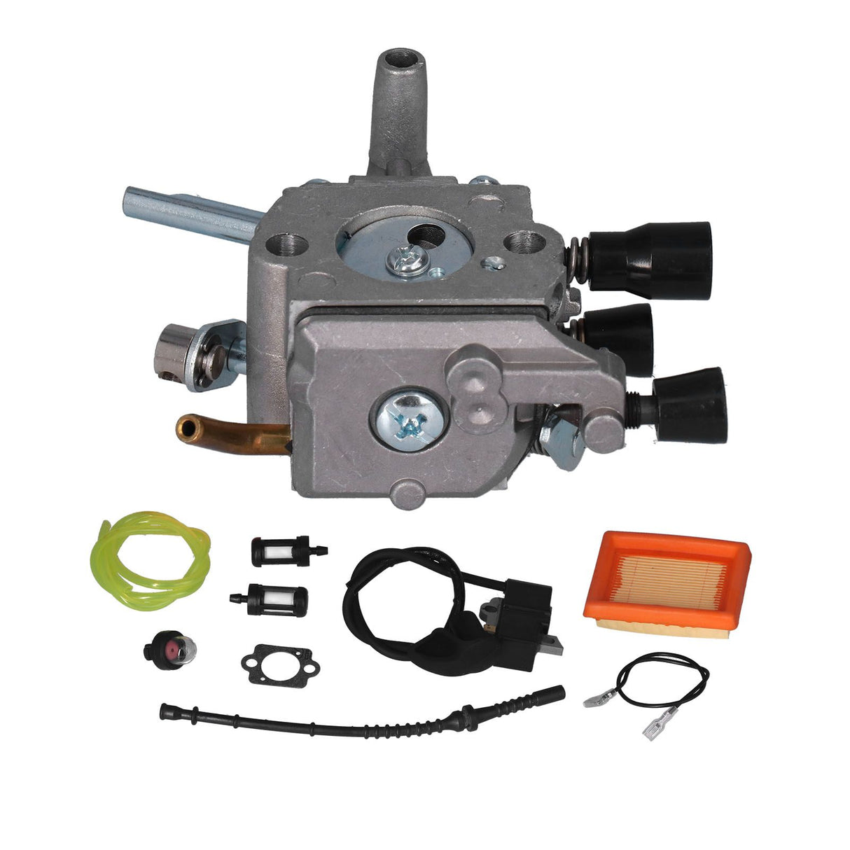 Carburetor Ignition Coil Gasket Kit Fit for Stihl Fs120 Fs200 Fs250 Fs300 Fs350 Trimmer