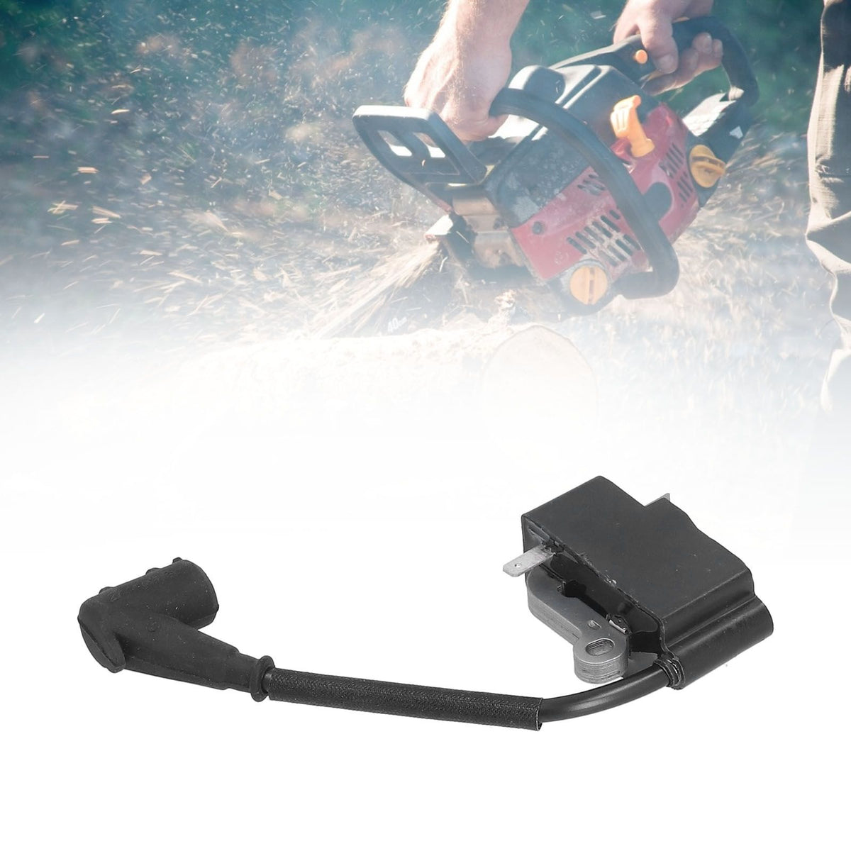 Chainsaw Ignition Coil Accessory Wear Resistant Fit for STIHL MS270 MS280 Chain Saw