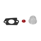 Carburetor Gasket Primer Bulb Kit Fit for TroyBilt TB32EC TB225 TB22EC 25cc 2Cycle String Trimmer