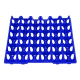 5PCS Plastic Egg Flats 30 Cell Egg Crates Holder Tray for Storage Transportation Home Farm SuppliesBlue - Extra Image