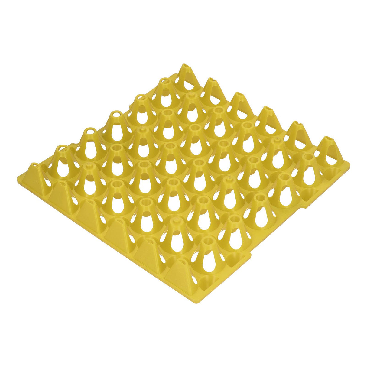 5PCS Plastic Egg Flats 30 Cell Egg Crates Holder Tray for Storage Transportation Home Farm SuppliesYellow