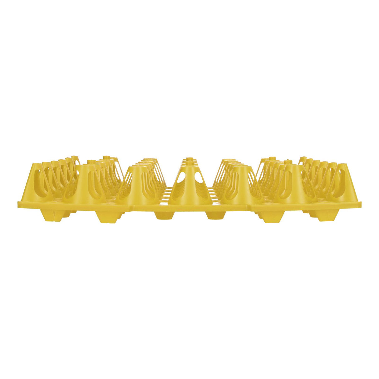 5PCS Plastic Egg Flats 30 Cell Egg Crates Holder Tray for Storage Transportation Home Farm SuppliesYellow