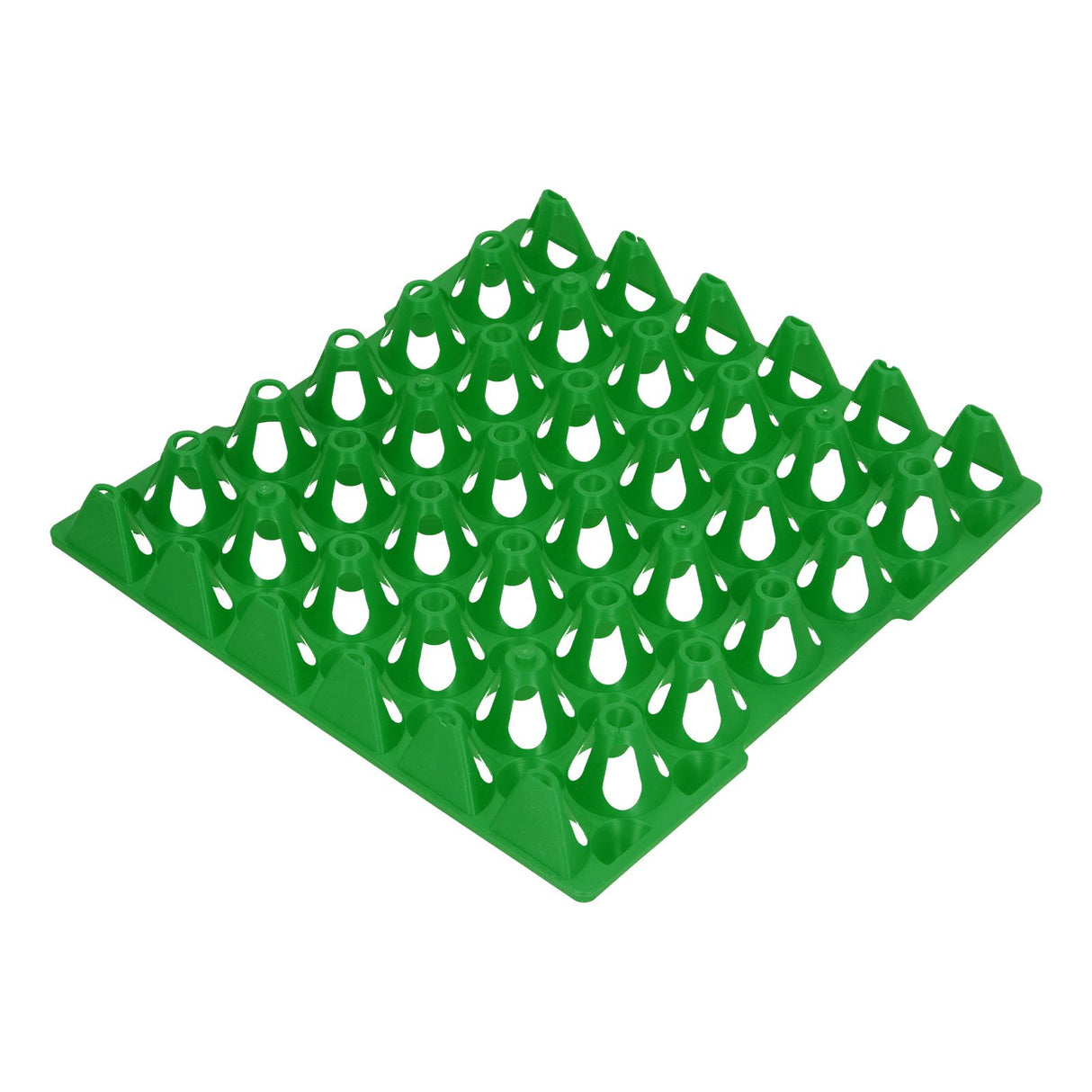 5PCS Plastic Egg Flats 30 Cell Egg Crates Holder Tray for Storage Transportation Home Farm SuppliesGreen
