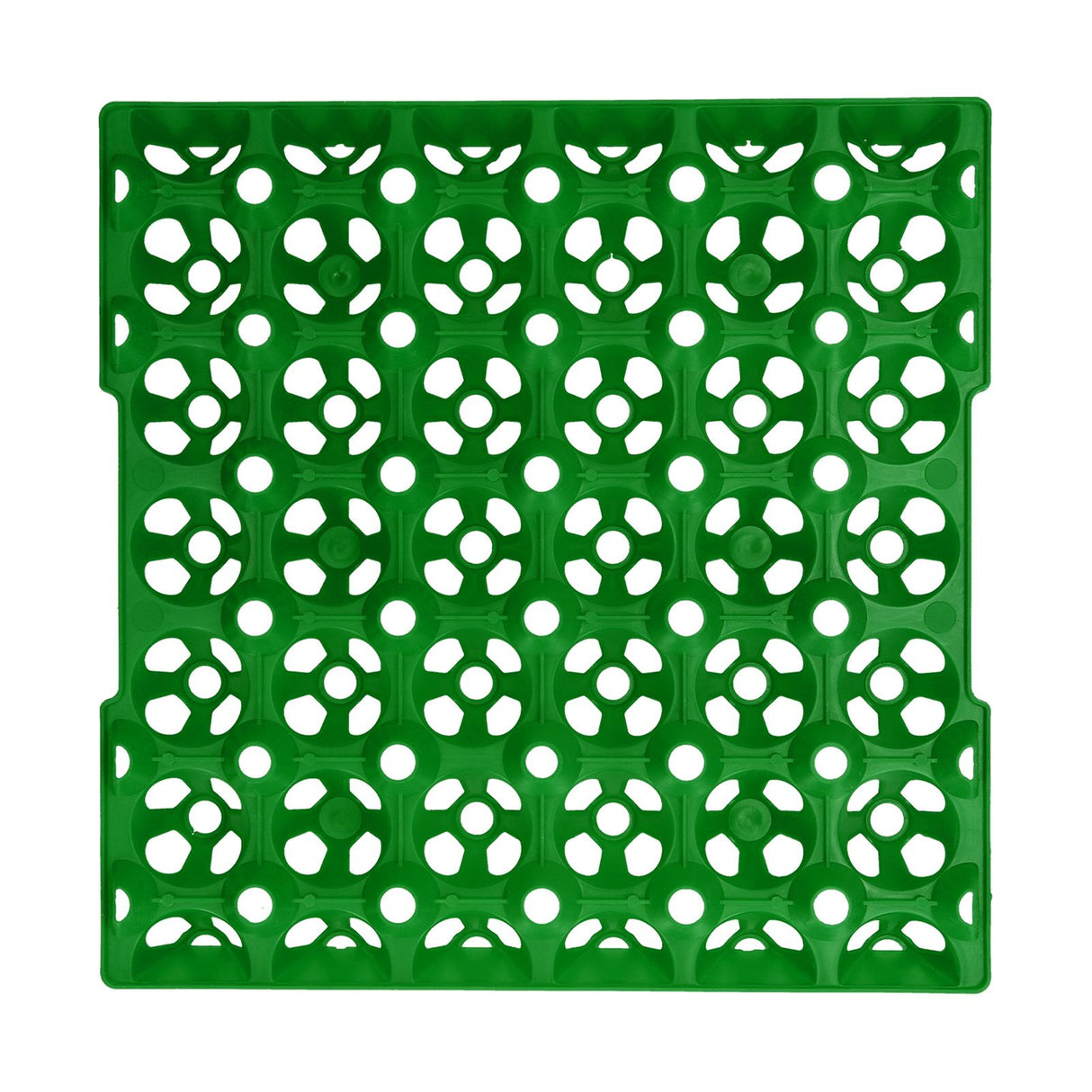5PCS Plastic Egg Flats 30 Cell Egg Crates Holder Tray for Storage Transportation Home Farm SuppliesGreen