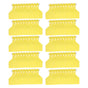 100Pcs Plastic Integrated Ear Tag Kit Livestock Farm Ear Label Tag for Cow Cattle Identification Yellow