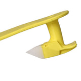 100Pcs Plastic Integrated Ear Tag Kit Livestock Farm Ear Label Tag for Cow Cattle Identification Yellow