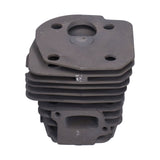 Cylinder Piston Assembly Aluminum Wear Resistance Chainsaw Cylinder Piston Hardware Kits for 353 for 351 for 350 - 45-Degree Angle