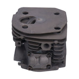 Cylinder Piston Assembly Aluminum Wear Resistance Chainsaw Cylinder Piston Hardware Kits for 353 for 351 for 350 - Close-Up Angle