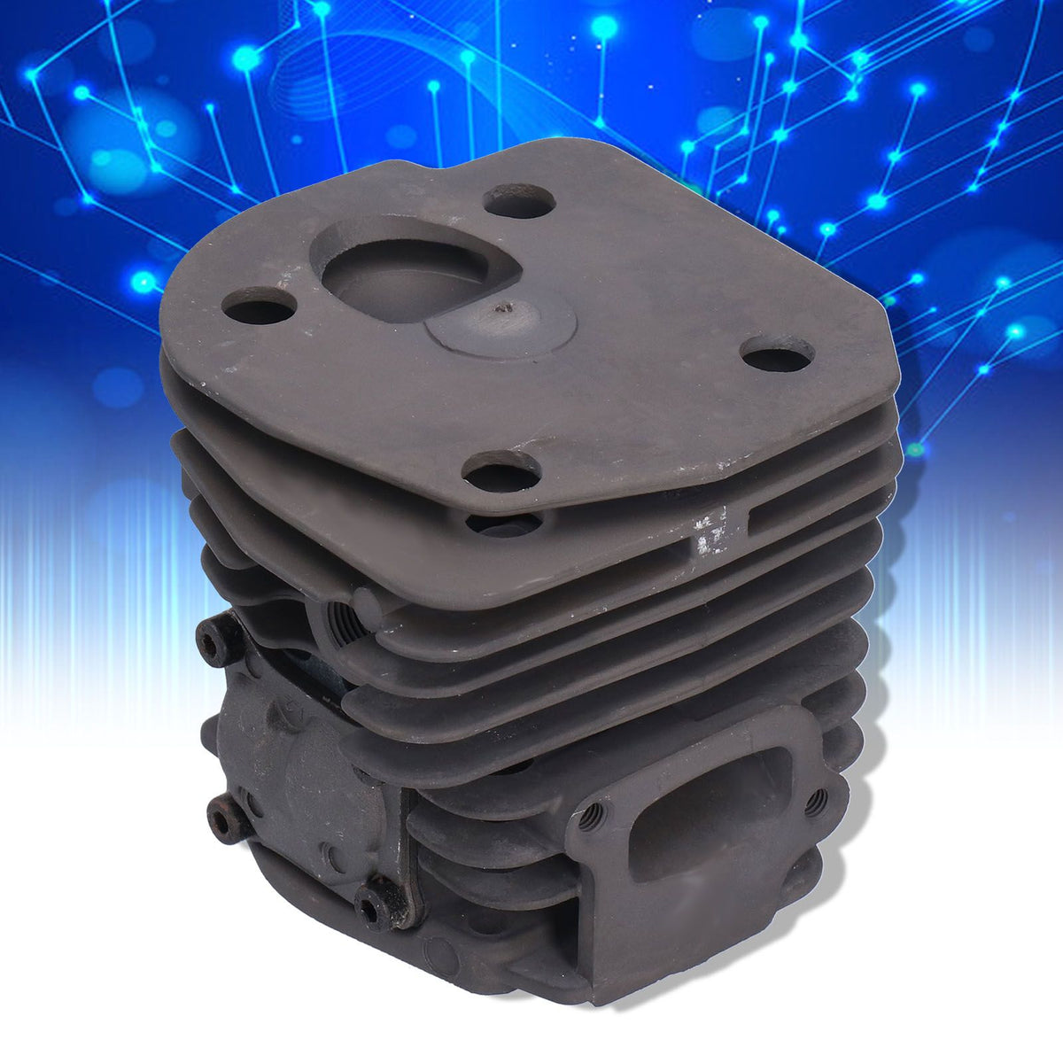 Cylinder Piston Assembly Aluminum Wear Resistance Chainsaw Cylinder Piston Hardware Kits for 353 for 351 for 350
