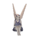 Sitting Fairy Statue Decorative Sunflower Fairy Ornament for Gardening Outdoor Home