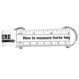 2.42m Horse Weight Tape Bust Weight Body Length Horse Measuring Stick for Animal Husbandry Farm - 45-Degree Angle