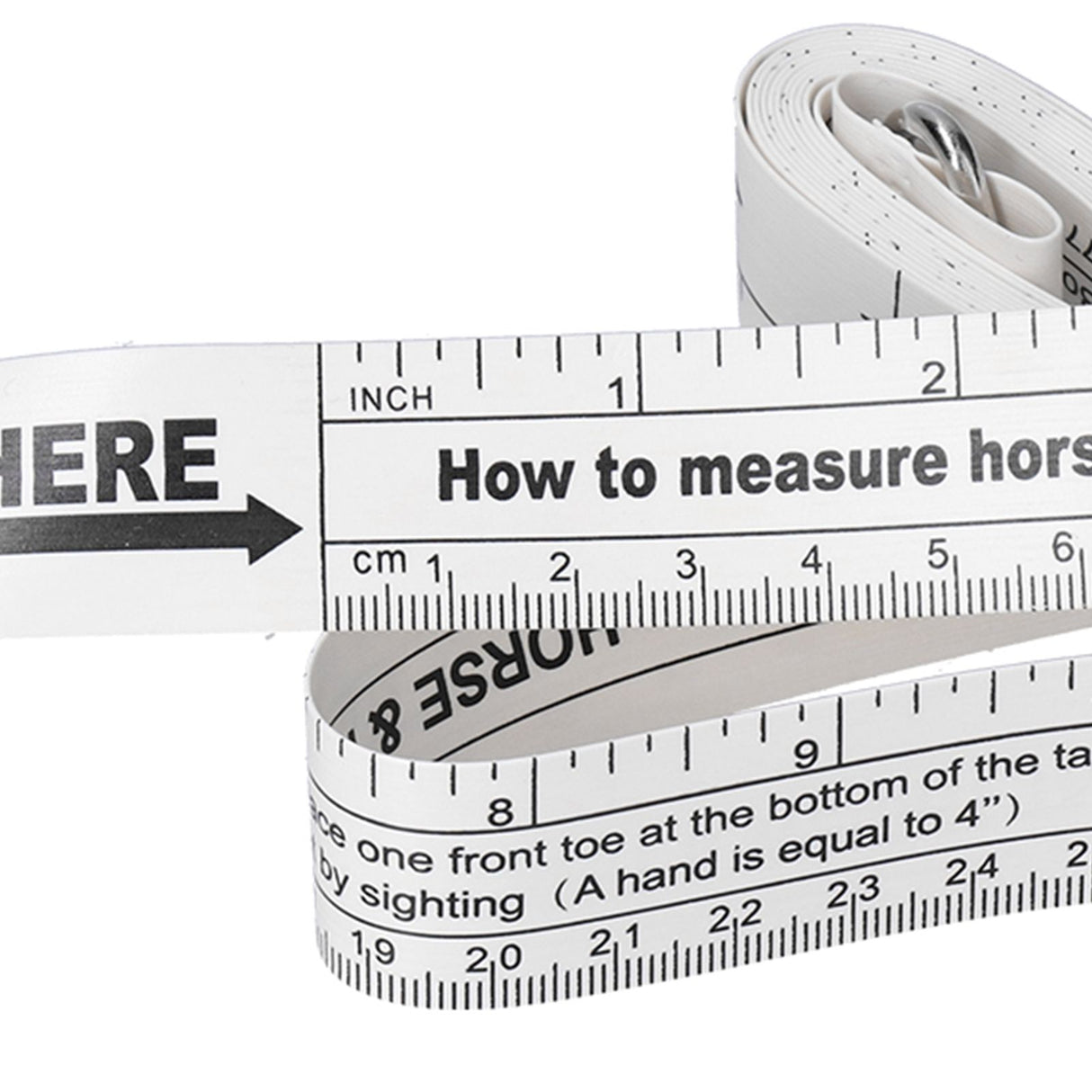2.42m Horse Weight Tape Bust Weight Body Length Horse Measuring Stick for Animal Husbandry Farm