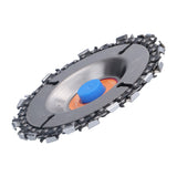 Wood Carving Disc Saw Disc Grinding Wheel Woodworking Shaping and Cutting Disk for 4in 22 Teeth Angle Grinder
