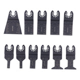 11PCS Oscillating Multitool Blade Quick Release Universal Saw Blade Woodworking Blade Oscillating Tool Blade