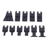 11PCS Oscillating Multitool Blade Quick Release Universal Saw Blade Woodworking Blade Oscillating Tool Blade