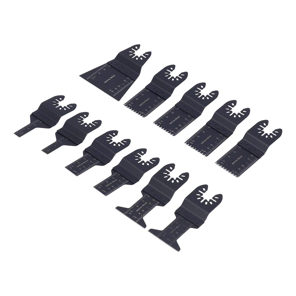 11PCS Oscillating Multitool Blade Quick Release Universal Saw Blade Woodworking Blade Oscillating Tool Blade