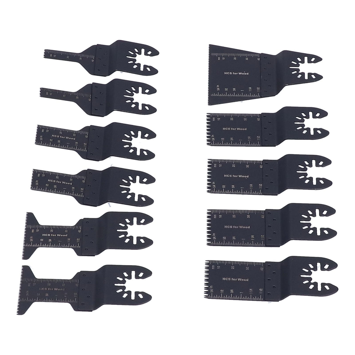 11PCS Oscillating Multitool Blade Quick Release Universal Saw Blade Woodworking Blade Oscillating Tool Blade