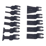 11PCS Oscillating Multitool Blade Quick Release Universal Saw Blade Woodworking Blade Oscillating Tool Blade