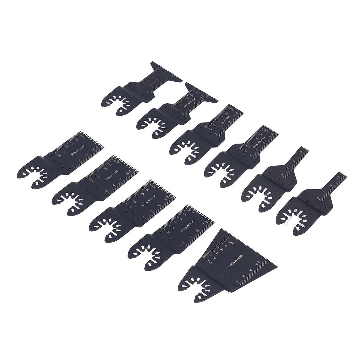 11PCS Oscillating Multitool Blade Quick Release Universal Saw Blade Woodworking Blade Oscillating Tool Blade