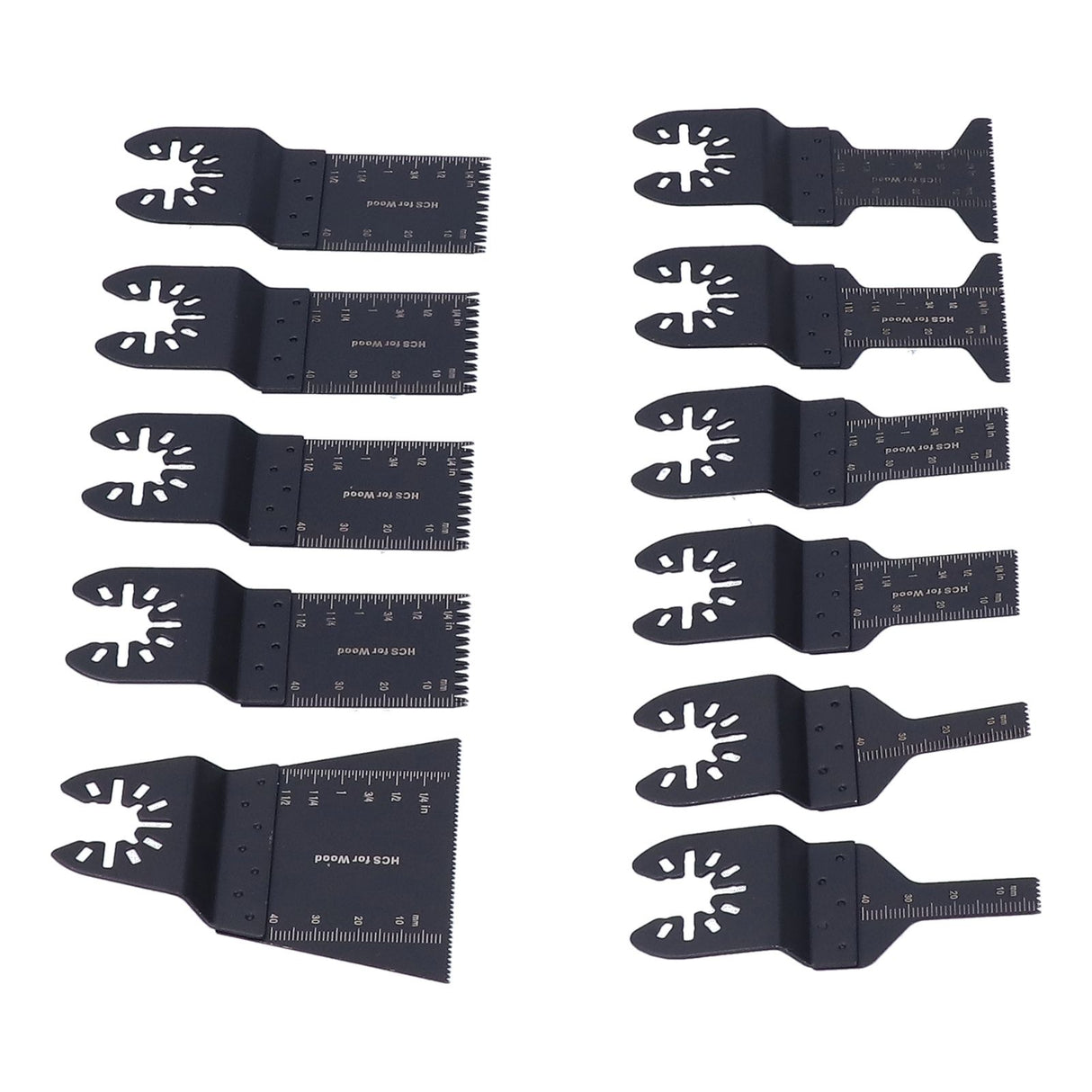 11PCS Oscillating Multitool Blade Quick Release Universal Saw Blade Woodworking Blade Oscillating Tool Blade