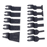 11PCS Oscillating Multitool Blade Quick Release Universal Saw Blade Woodworking Blade Oscillating Tool Blade