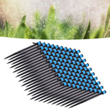 100Pcs/Bag Drip Irrigation Emitters 18cm Universal 360 Degree Drip Sprinkler Head for 4/7mm Tube - Extra Image