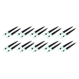 20 Set Multifunctional Spray Dripper Adjustable Irrigation Atomizing Sprinklers Drip Irrigation SystemCyan - Close-Up Angle