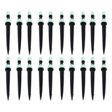 20 Set Multifunctional Spray Dripper Adjustable Irrigation Atomizing Sprinklers Drip Irrigation SystemCyan - Extra Image