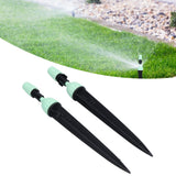 20 Set Multifunctional Spray Dripper Adjustable Irrigation Atomizing Sprinklers Drip Irrigation SystemCyan