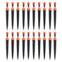 20 Set Multifunctional Spray Dripper Adjustable Irrigation Atomizing Sprinklers Drip Irrigation SystemOrange