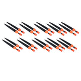 20 Set Multifunctional Spray Dripper Adjustable Irrigation Atomizing Sprinklers Drip Irrigation SystemOrange