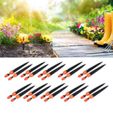 20 Set Multifunctional Spray Dripper Adjustable Irrigation Atomizing Sprinklers Drip Irrigation SystemOrange - Extra Image