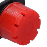 100Pcs 8 Hole Drip Irrigation Emitter Adjustable Drip Irrigation Sprinkler for Garden Greenhouse Courtyard Red