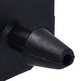 100Pcs 8 Hole Drip Irrigation Emitter Adjustable Drip Irrigation Sprinkler for Garden Greenhouse Courtyard Red