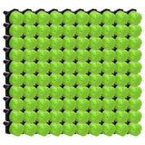 100Pcs 8 Hole Drip Irrigation Emitter Adjustable Drip Irrigation Sprinkler for Garden Greenhouse Courtyard Green - 45-Degree Angle