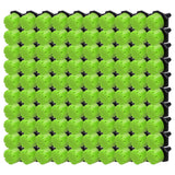 100Pcs 8 Hole Drip Irrigation Emitter Adjustable Drip Irrigation Sprinkler for Garden Greenhouse Courtyard Green